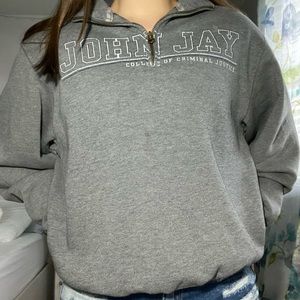 john jay college quarter zip